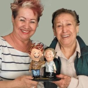 Esculturas de familias