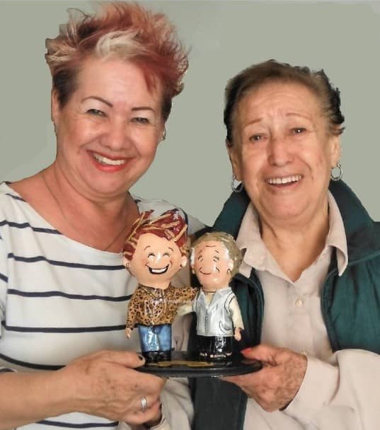 Esculturas de familias